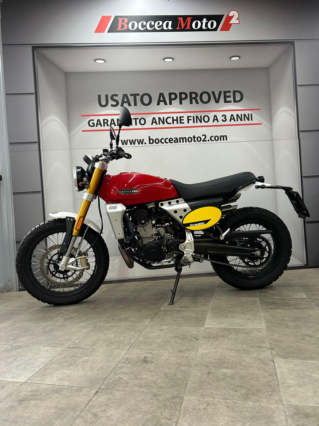 Caballero 500 Scrambler