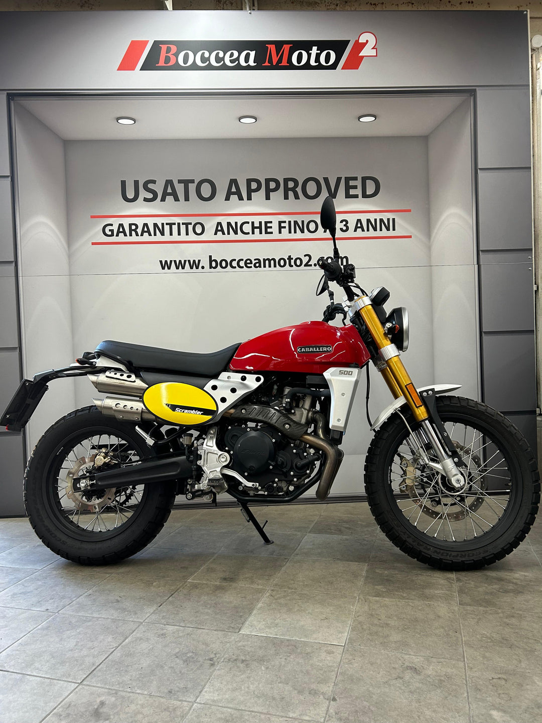 Caballero 500 Scrambler